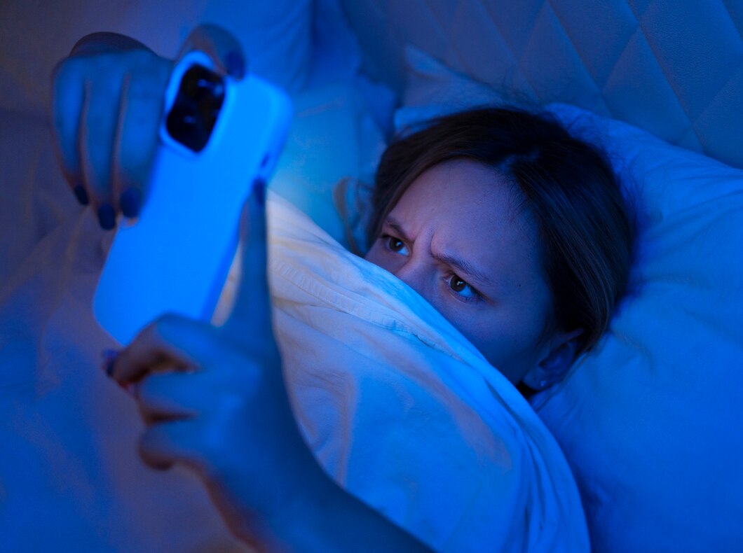 blue light affects sleep